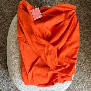 PrettyLittleThing Orange Mini Skirt